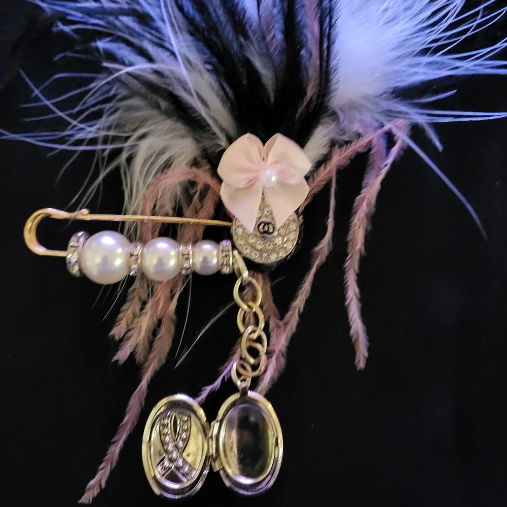 Hand made brooch - Picture 4 of 4